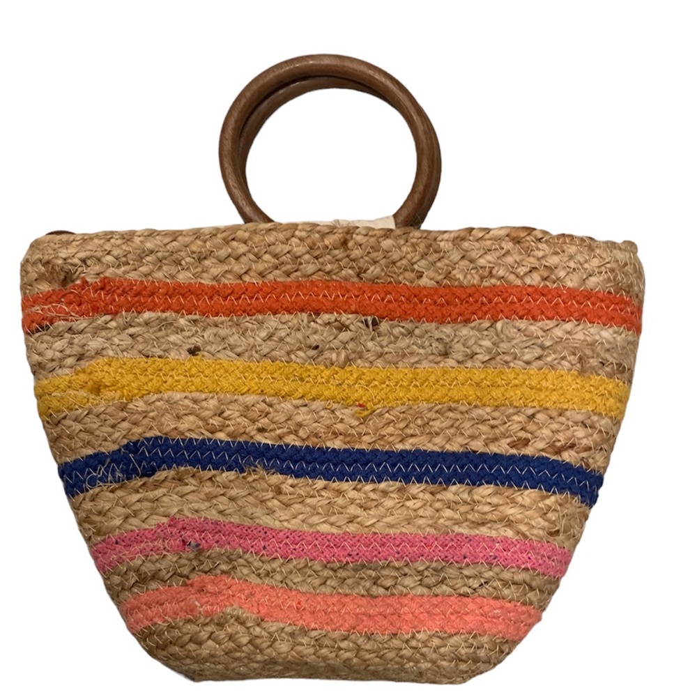 Sonoma Jute Striped Handbag/Crossbody, Multi Color